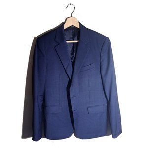 Dark Blue Slim Fit Suit Jacket for Men